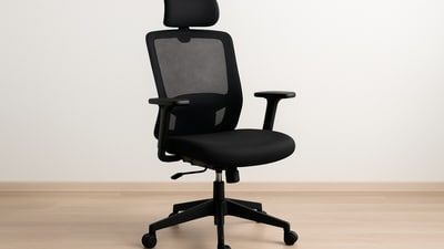 Affordable office chair with neck support designed to keep you comfortable while maintaining proper posture during long work sessions. Affordable office chair with neck support designed to keep you comfortable while maintaining proper posture during long work sessions.