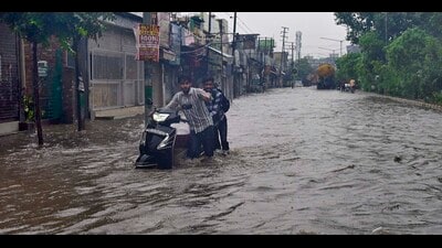 The India Meteorological Department (IMD) has also forecast heavy rainfall in several parts of Punjab over the next 48 hours. (Gurpreet Singh/HT)