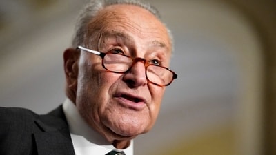 Chuck Schumer, who describes the fictional couple as Reagan-era Republicans, has also weaved intricate details of their personal lives. (REUTERS)