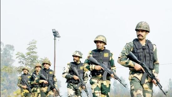 Among the awardees are five personnel deployed at the sensitive Kharkhola border outpost in Jammu. (BSF Facebook photo)