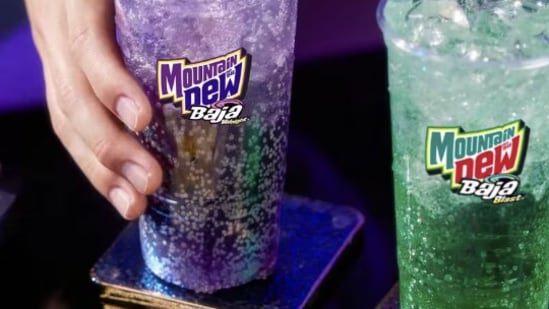 Taco Bell's Baja Midnight is priced at $2.49 for a small, $2.79 for a medium, and $2.99 for a large drink. (Screengrab/Taco Bell website)