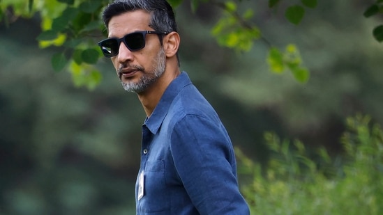 Google CEO Sundar Pichai, whose tweet has gone viral. (Getty Images via AFP)