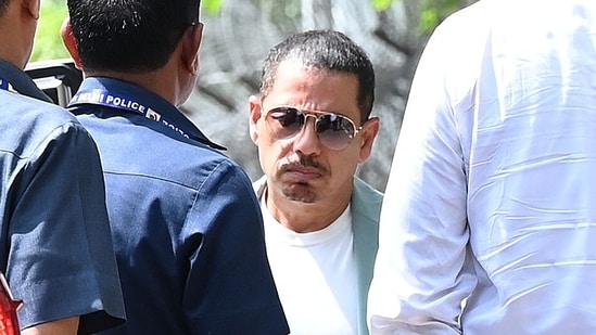 Businessman Robert Vadra, husband of Congress MP Priyanka Gandhi Vadra, is facing ED investigations for some years now. (HT File Photo)