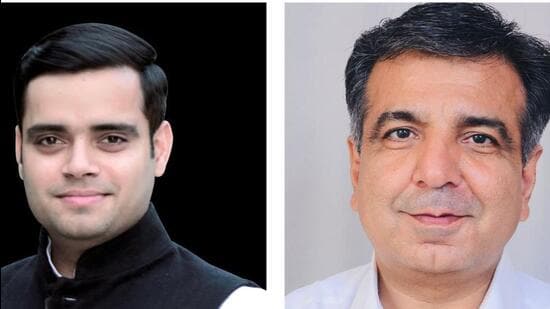 Vardhan Yadav and Pankaj Dawar (HT Photo)