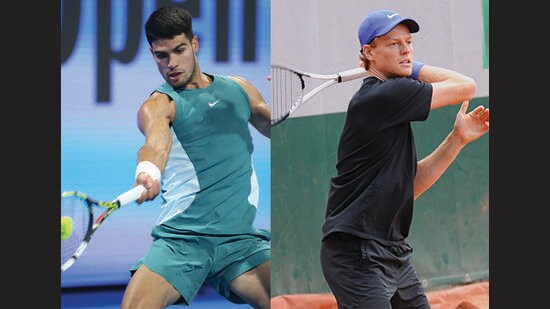 We can’t wait for Jannik Sinner and Carloz Alcaraz’s potential face off at The US Cincinnati Open. (GETTY IMAGES, SHUTTERSTOCK)