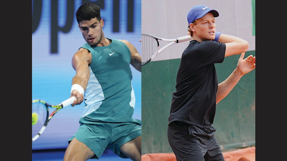 We can’t wait for Jannik Sinner and Carloz Alcaraz’s potential face off at The US Cincinnati Open. (GETTY IMAGES, SHUTTERSTOCK)