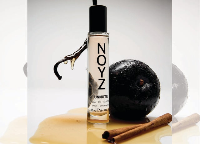 Unmute, by celeb fav Noyz, has a cloying fruity smell.