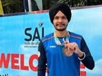 File image of Sarabjot Singh. (HT) File image of Sarabjot Singh. (HT)