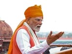 Prime Minister Narendra Modi addresses the nation from the Red Fort on the occasion of the 79th Independence Day. Prime Minister Narendra Modi addresses the nation from the Red Fort on the occasion of the 79th Independence Day.