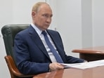 Russia's President Vladimir Putin attends a meeting with Magadan region's Governor Sergei Nosov 