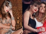 Taylor Swift's new album cover for Life of a Showgirl; Taylor Swift and Blake Lively 