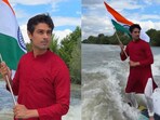 Dhruv Rathee went wakesurfing on the occasion of India's 79th Independence Day 