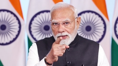 Prime Minister Narendra Modi addresses a conference in New Delhi. (ANI file) Prime Minister Narendra Modi addresses a conference in New Delhi. (ANI file)
