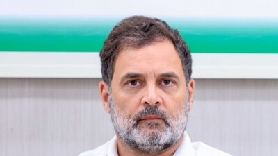 In a post in Hindi on X, Gandhi said, " ₹1 lakh crore jumla - Season 2! Even after 11 years, Modi ji's same old jumlas, same memorized figures." (ANI/AICC) In a post in Hindi on X, Gandhi said, " ₹1 lakh crore jumla - Season 2! Even after 11 years, Modi ji's same old jumlas, same memorized figures." (ANI/AICC)