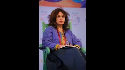 Author Selma Dabbagh (Courtesy Jaipur Literature Festival)