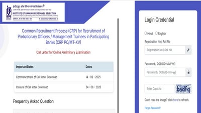 IBPS PO Prelims Admit Card 2025 released at ibps.in, direct link to download here IBPS PO Prelims Admit Card 2025 released at ibps.in, direct link to download here