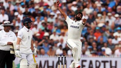 Jasprit Bumrah in action against England during the Anderson-Tendulkar Trophy. (Action Images via Reuters) Jasprit Bumrah in action against England during the Anderson-Tendulkar Trophy. (Action Images via Reuters)