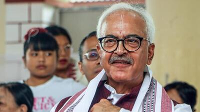 Manipur Governor Ajay Kumar Bhalla was addressing a gathering at Ist Manipur Rifles ground on Independence Day. (ANI file photo) Manipur Governor Ajay Kumar Bhalla was addressing a gathering at Ist Manipur Rifles ground on Independence Day. (ANI file photo)