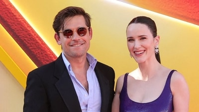 Jason Ralph and Rachel Brosnahan met in 2013 while filming a project I’m Obsessed With You: But You’ve Got To Leave Me Alone. (Getty Images via AFP) Jason Ralph and Rachel Brosnahan met in 2013 while filming a project I’m Obsessed With You: But You’ve Got To Leave Me Alone. (Getty Images via AFP)