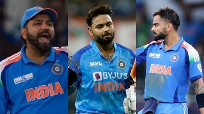 Rishabh Pant captured moments of India's Champions Trophy triumph featuring Rohit Sharma and Virat Kohli. Rishabh Pant captured moments of India's Champions Trophy triumph featuring Rohit Sharma and Virat Kohli.