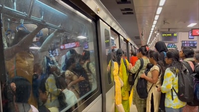 Ridership has skyrocketed since the launch of the Yellow Line metro in Bengaluru, which has put a strain on the Purple line, that houses major interchange stations like Majestic, a resident posted on Reddit. Ridership has skyrocketed since the launch of the Yellow Line metro in Bengaluru, which has put a strain on the Purple line, that houses major interchange stations like Majestic, a resident posted on Reddit.