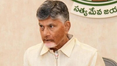 CM Naidu, his deputy Pawan Kalyan and IT Minister Nara Lokesh travelled in a bus accompanied by women. (PTI) CM Naidu, his deputy Pawan Kalyan and IT Minister Nara Lokesh travelled in a bus accompanied by women. (PTI)