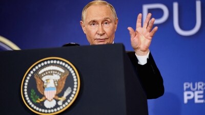 Putin expressed hope that the agreements reached during his talks with Trump would serve as a starting point for the restoration of relations between Russia and the US. (REUTERS)