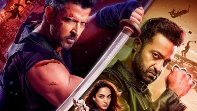 War 2 box office collection day 2: Hrithik Roshan, Jr NTR and Kiara Advani play the leads.