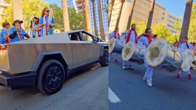The Indian diaspora in California celebrated Independence Day with a grand parade. (Instagram/apurva_bendre) The Indian diaspora in California celebrated Independence Day with a grand parade. (Instagram/apurva_bendre)