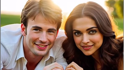 Hollywood's leading man Chris Evans would be perfect opposite Deepika Padukone in an urban romcom. Hollywood's leading man Chris Evans would be perfect opposite Deepika Padukone in an urban romcom.