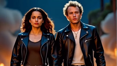 And we know if late Heath Ledger was still with us, Kangana Ranaut would have been able to hold her own next to him. And we know if late Heath Ledger was still with us, Kangana Ranaut would have been able to hold her own next to him.