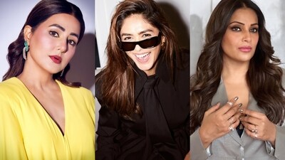 Hina Khan, Mrunal Thakur, Bipasha Basu Hina Khan, Mrunal Thakur, Bipasha Basu