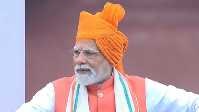 PM Narendra Modi addresses nation from Red Fort on 79th Independence day (YouTube/DD News) PM Narendra Modi addresses nation from Red Fort on 79th Independence day (YouTube/DD News)