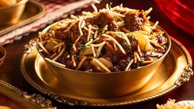 On Navroz, the Parsis believe in incorporating different food items in their meals to signify prosperity and good luck (instagram/gallopsmumbai ) On Navroz, the Parsis believe in incorporating different food items in their meals to signify prosperity and good luck (instagram/gallopsmumbai )