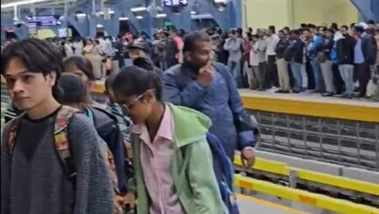 The Yellow Line of Bengaluru's Namma Metro was launched on August 10. (Screengrab/X)