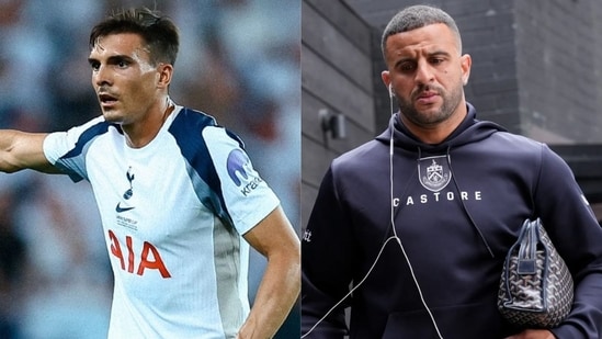 Palhinha (left) and Kyle Walker will be key players for their teams