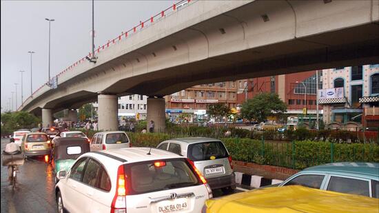 Savitri Cinema flyover. (HT Archive)