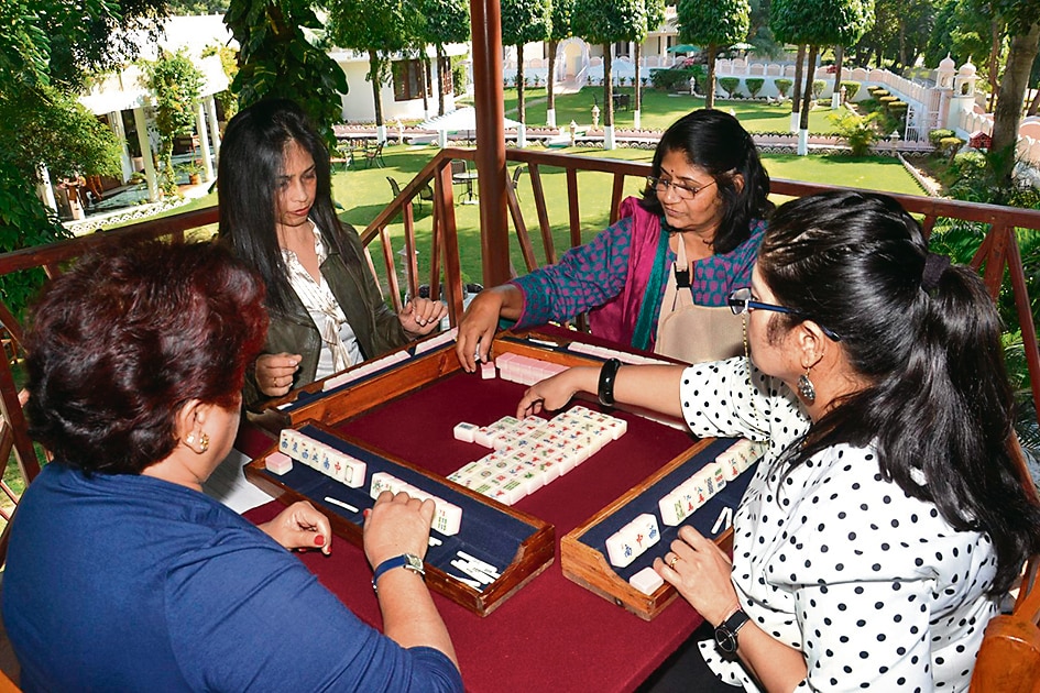 A game hosted at the Jaipur home of Vineeta Sahni (not pictured).