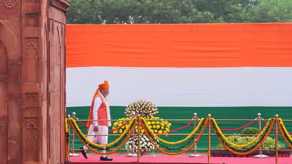 Swadeshi should not come from a place of desperation (majboori) but of strength (mazbooti): PM Modi (AP) Swadeshi should not come from a place of desperation (majboori) but of strength (mazbooti): PM Modi (AP)