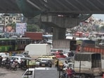 Locals report near misses almost daily, especially at night when visibility is poor. Despite repeated appeals to Pune Municipal Corporation (PMC) and Pune traffic police, corrective measures remain pending. (MAHENDR AKOLHE/HT PHOTO) Locals report near misses almost daily, especially at night when visibility is poor. Despite repeated appeals to Pune Municipal Corporation (PMC) and Pune traffic police, corrective measures remain pending. (MAHENDR AKOLHE/HT PHOTO)