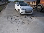 Mumbai, India - August 06, 2025: Black Spots on National Highway No- 48 at Takwahal village located in the Palghar district of Maharashtra, India, on Wednesday, August 06, 2025. (Photo by Satish Bate/ Hindustan Times) (Hindustan Times) Mumbai, India - August 06, 2025: Black Spots on National Highway No- 48 at Takwahal village located in the Palghar district of Maharashtra, India, on Wednesday, August 06, 2025. (Photo by Satish Bate/ Hindustan Times) (Hindustan Times)