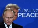 U.S. President Donald Trump and Russian President Vladimir Putin hold a press conference following their meeting to negotiate an end to the war in Ukraine, at Joint Base Elmendorf-Richardson in Anchorage, Alaska, U.S., August 15 U.S. President Donald Trump and Russian President Vladimir Putin hold a press conference following their meeting to negotiate an end to the war in Ukraine, at Joint Base Elmendorf-Richardson in Anchorage, Alaska, U.S., August 15
