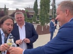 Brian Glenn, the Chief White House correspondent of Real America’s Voice and partner of Republican lawmaker Marjorie Taylor Greene, shared a video of his interaction with the Russian press.