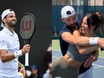 Grigor Dimitrov and Eiza Gonzalez have been dating since April 2025. Grigor Dimitrov and Eiza Gonzalez have been dating since April 2025.