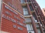 The Election Commission of India (ECI) building in New Delhi.