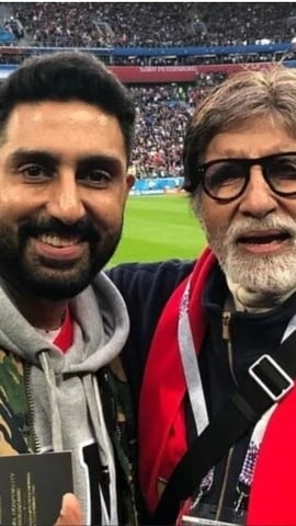 Amitabh Bachchan spoke highly of his son Abhishek Bachchan in his blog. Amitabh Bachchan spoke highly of his son Abhishek Bachchan in his blog.