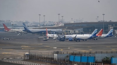 Several flights were delayed and others diverted amid heavy rain in Mumbai on Saturday. (For representation/Hindustan Times) Several flights were delayed and others diverted amid heavy rain in Mumbai on Saturday. (For representation/Hindustan Times)
