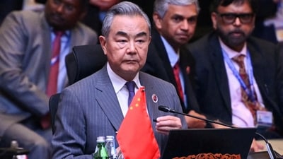 China's Foreign Minister Wang Yi attends the 15th East Asia Summit Foreign Ministers’ meeting. (Reuters File)