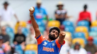 Jasprit Bumrah played just three Tests in the Anderson Tendulkar Trophy (REUTERS)