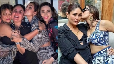 Amrita Arora, Kareena Kapoor, Malaika Arora and Karisma Kapoor Amrita Arora, Kareena Kapoor, Malaika Arora and Karisma Kapoor